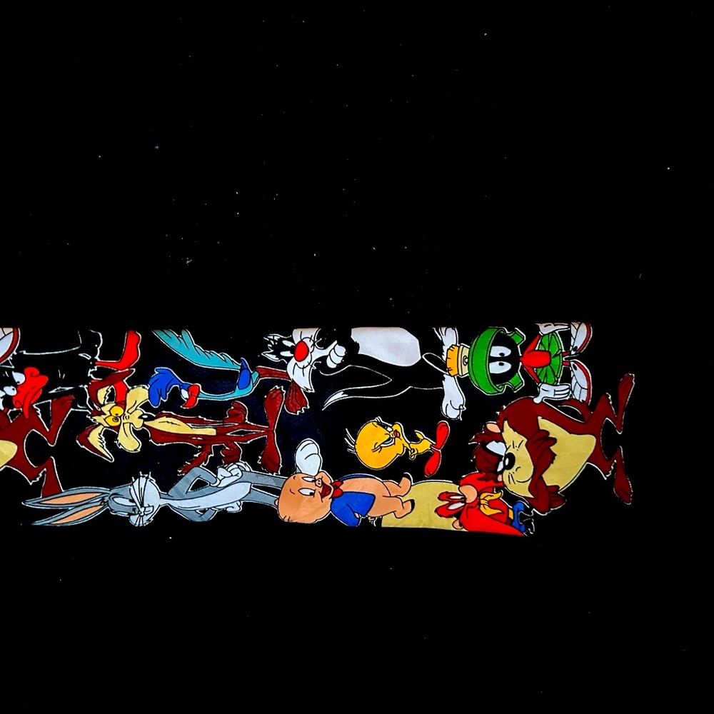 Looney Tunes Tie – Bugs Bunny, Tweety Bird & Elmer Fudd Vintage Design